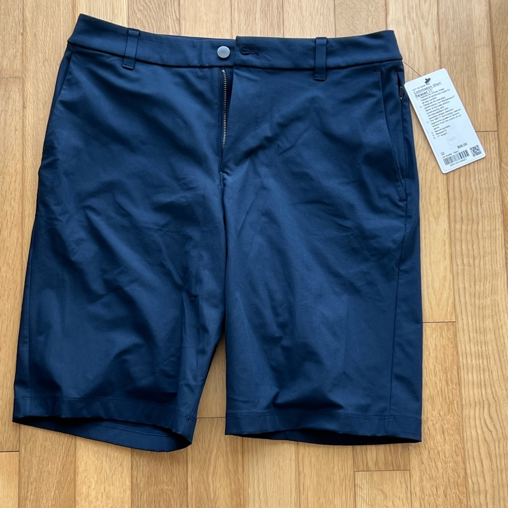 Lululemon Commission Short Relaxed 11inch Size 32 True Navy